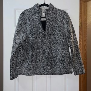 Women’s Sherpa quarter zip up sweater